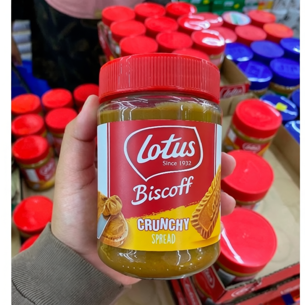 Lotus Biscoff caramel spread เนยคุกกี้รสบิสกิต จากเบลเยี่ยม