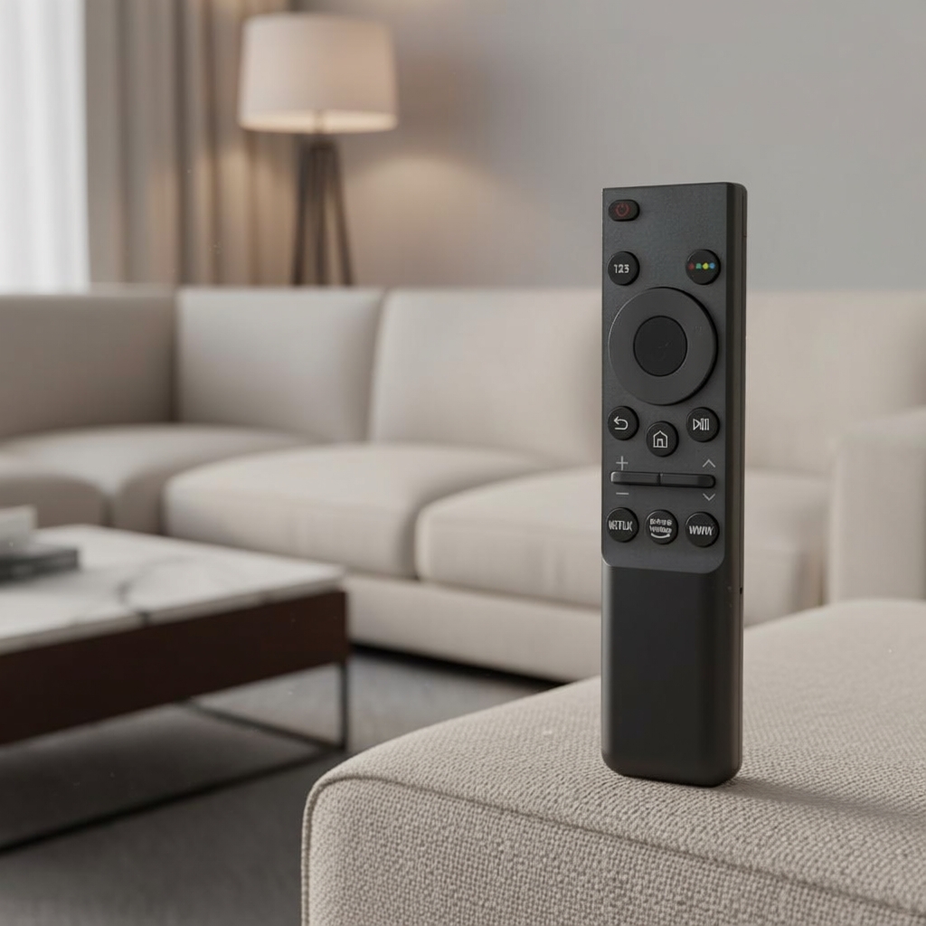 รีโมทคอนโทรลเปลี่ยนสําหรับ Samsung สมาร์ททีวี 4K รุ่น BN59-01358D สําหรับ UA75AU8000 QN43LS03AAFXZA,