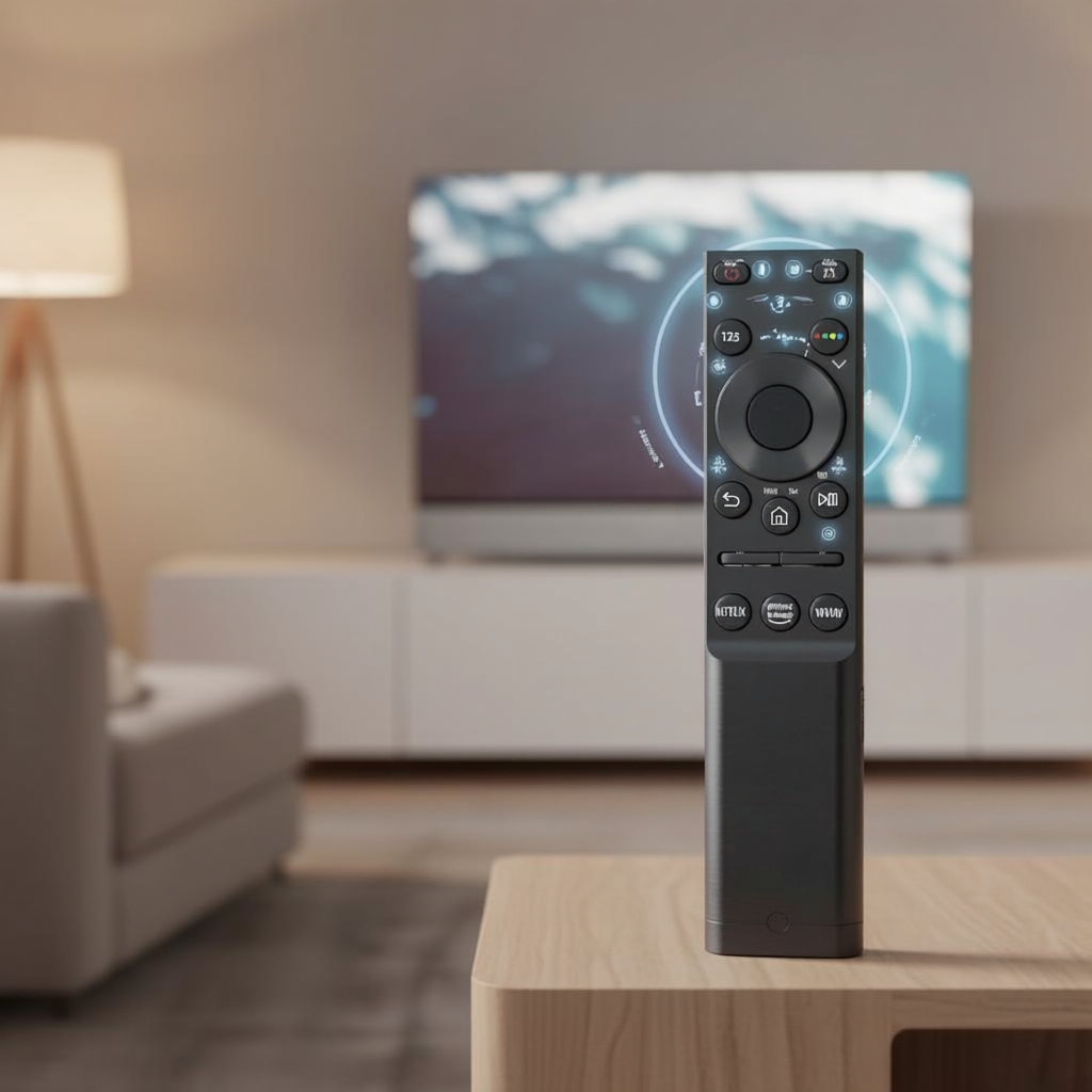 อุปกรณ์เสริมทดแทน: รีโมทคอนโทรล BN59-01358D สําหรับสมาร์ททีวี Samsung 4K รุ่น UA75AU8000 QN43LS03AAF