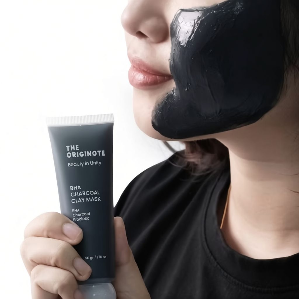 The Originote BHA Charcoal Clay Mask