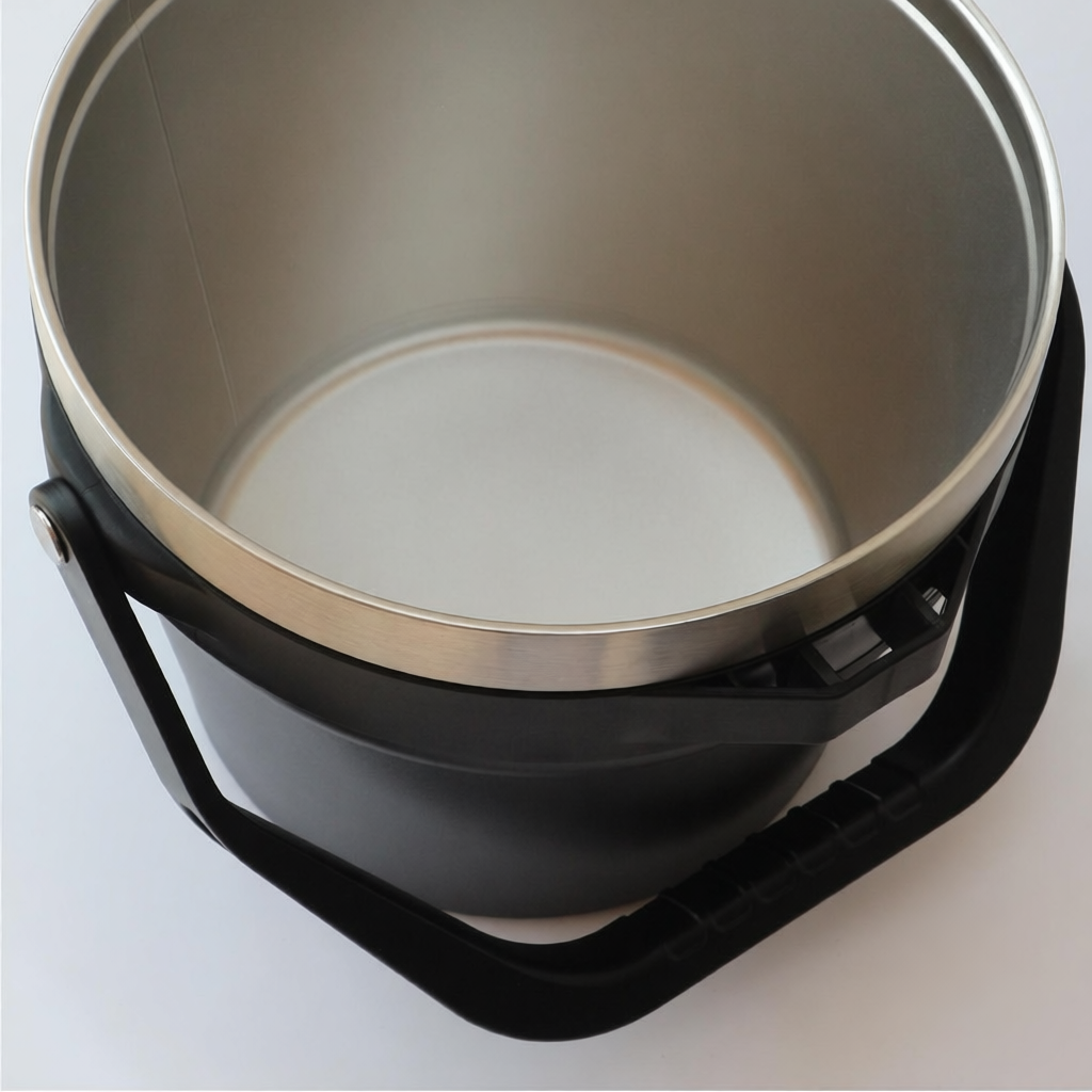 EKOZOU รุ่น EKO WILDER ถังน้ำแข็งสแตนเลส 304 7L เก็บความเย็นนาน แข็งแรง พกพาง่าย มีที่เปิดขวด ฝาปิดแ