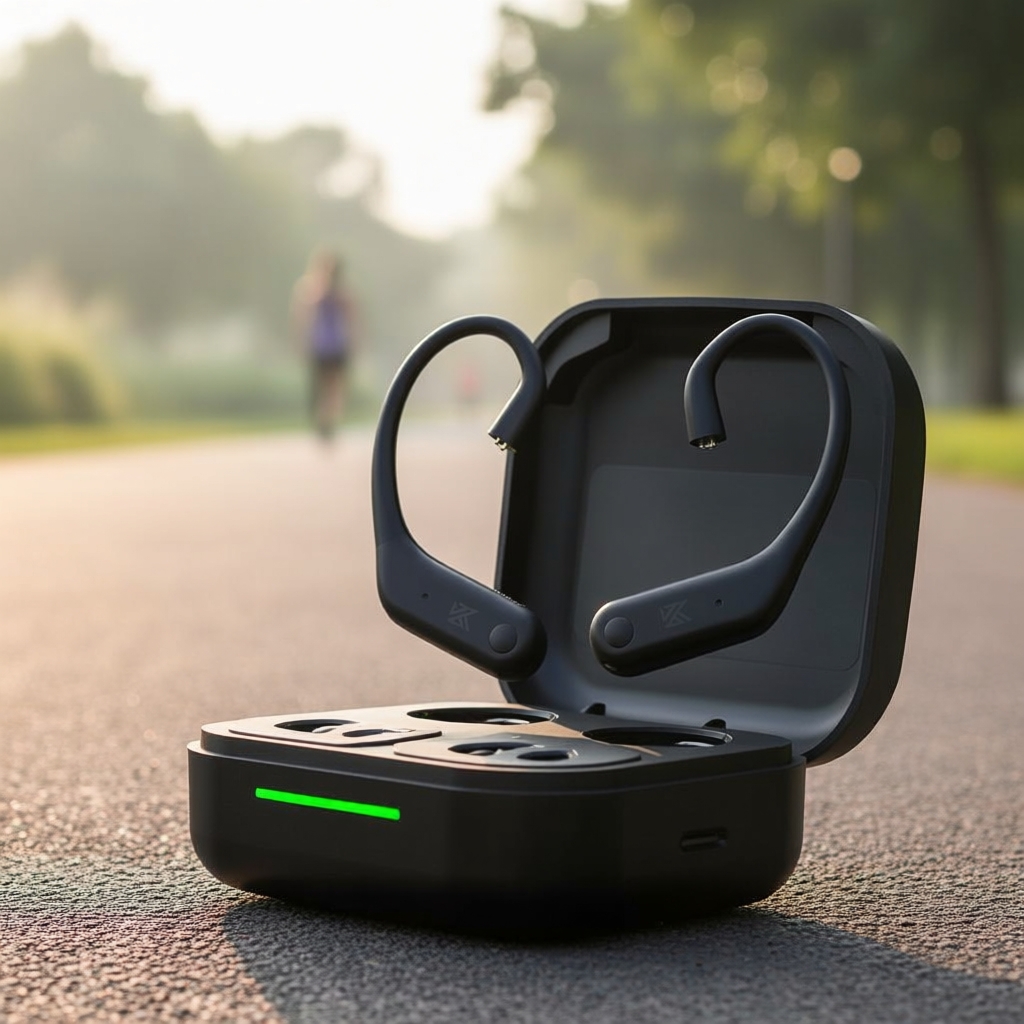 KZ AN01 หูฟังไร้สายพร้อมที่ครอบหู ตัดเสียงรบกวน ANC คุณภาพสูง ความหน่วงต่ํา รองรับอุปกรณ์หลากหลาย