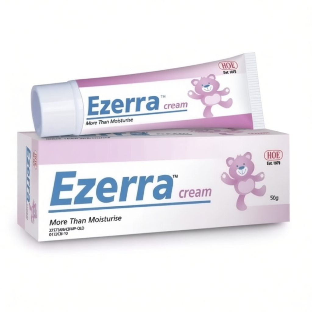 Ezerra 50g Cream (*Exp.2027 ใหม่ล่าสุด)Ezerra Plus 50g Ezerra Cream 50g หลอดใหญ่