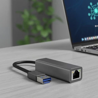 อะแดปเตอร์ Gigabit Ethernet USB 3.0 Type C เป็น RJ45 สําหรับ MacBook, Android และ Windows PCs