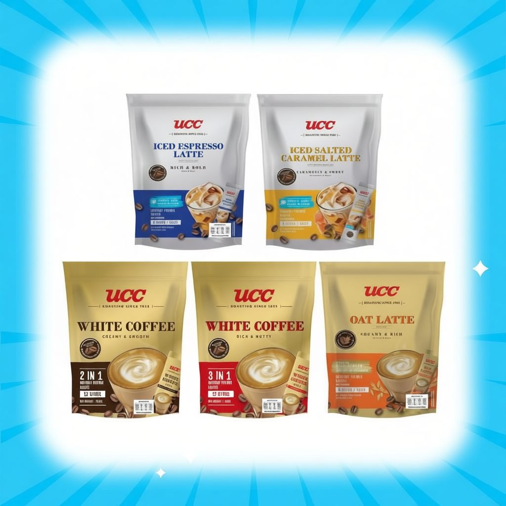 Ucc กาแฟสำเร็จรูป หลากหลายรสชาติ