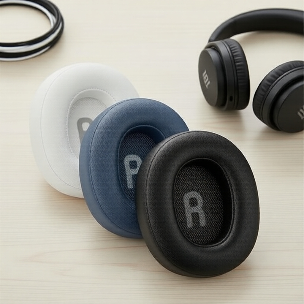 เบาะรองหูฟังทดแทน โฟม สําหรับ JBL TUNE 700BT 710BT 700BTNC 720BT 750BT 760BTNC, 1 คู่