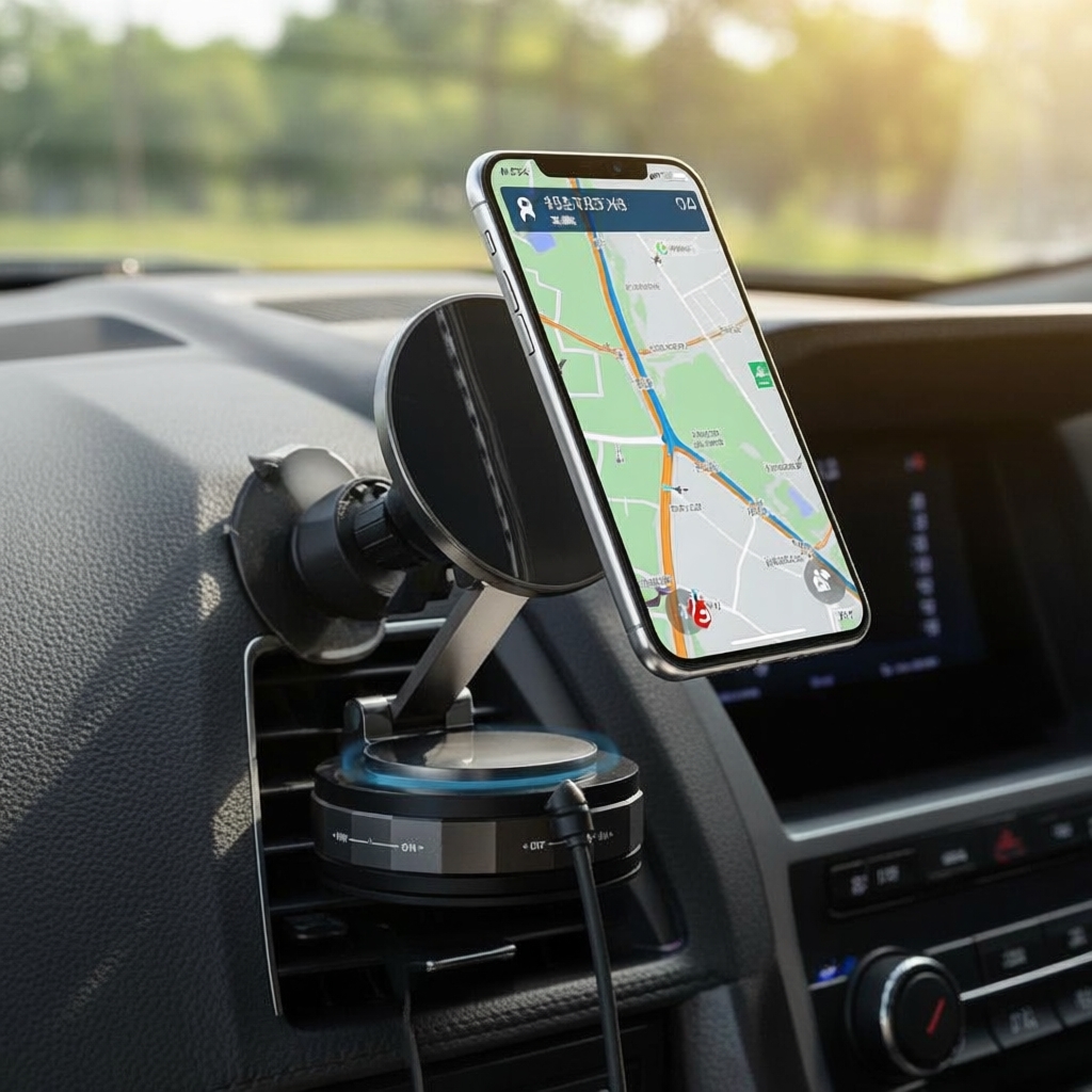 ขาตั้งโทรศัพท์ในรถยนต์ EYD VP05 ขายดี หมุนได้ 360° พับได้ มีแม่เหล็ก