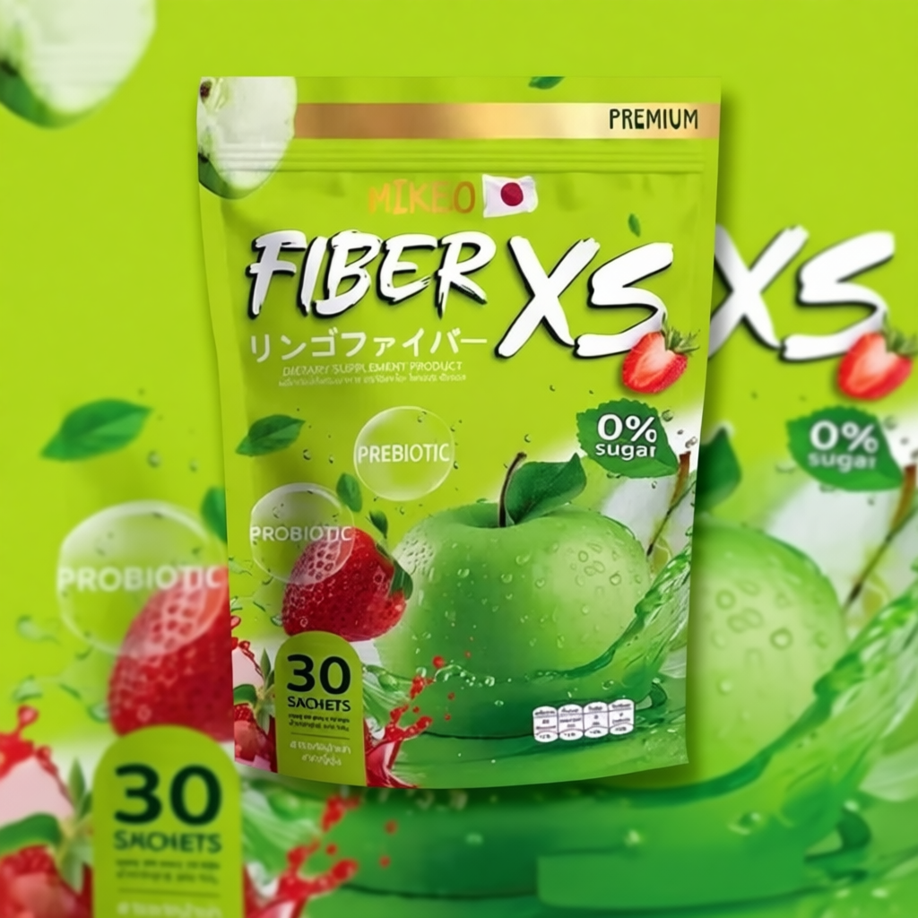 MIKEO Fiber xs 1ห่อ มี 30 ซอง