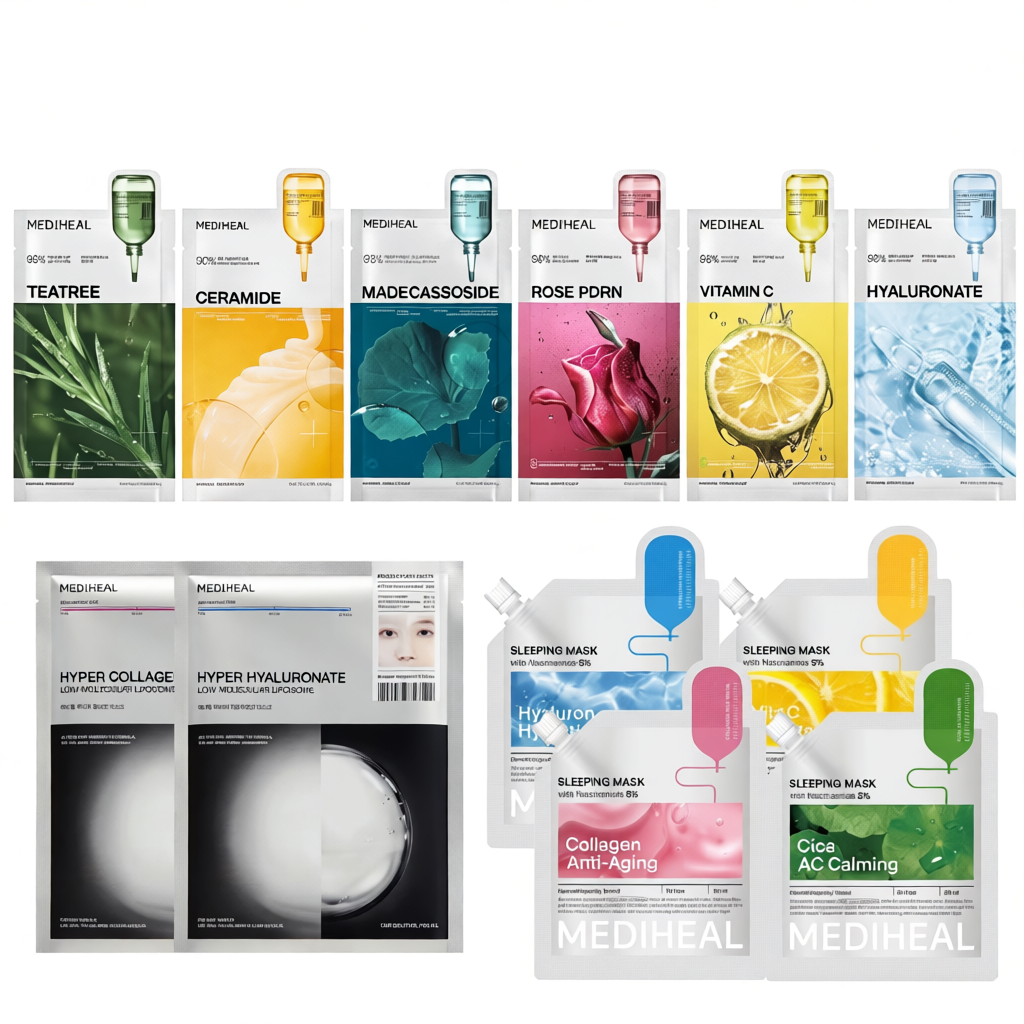MEDIHEAL Sheet Mask มาส์กหน้าจากเกาหลี
