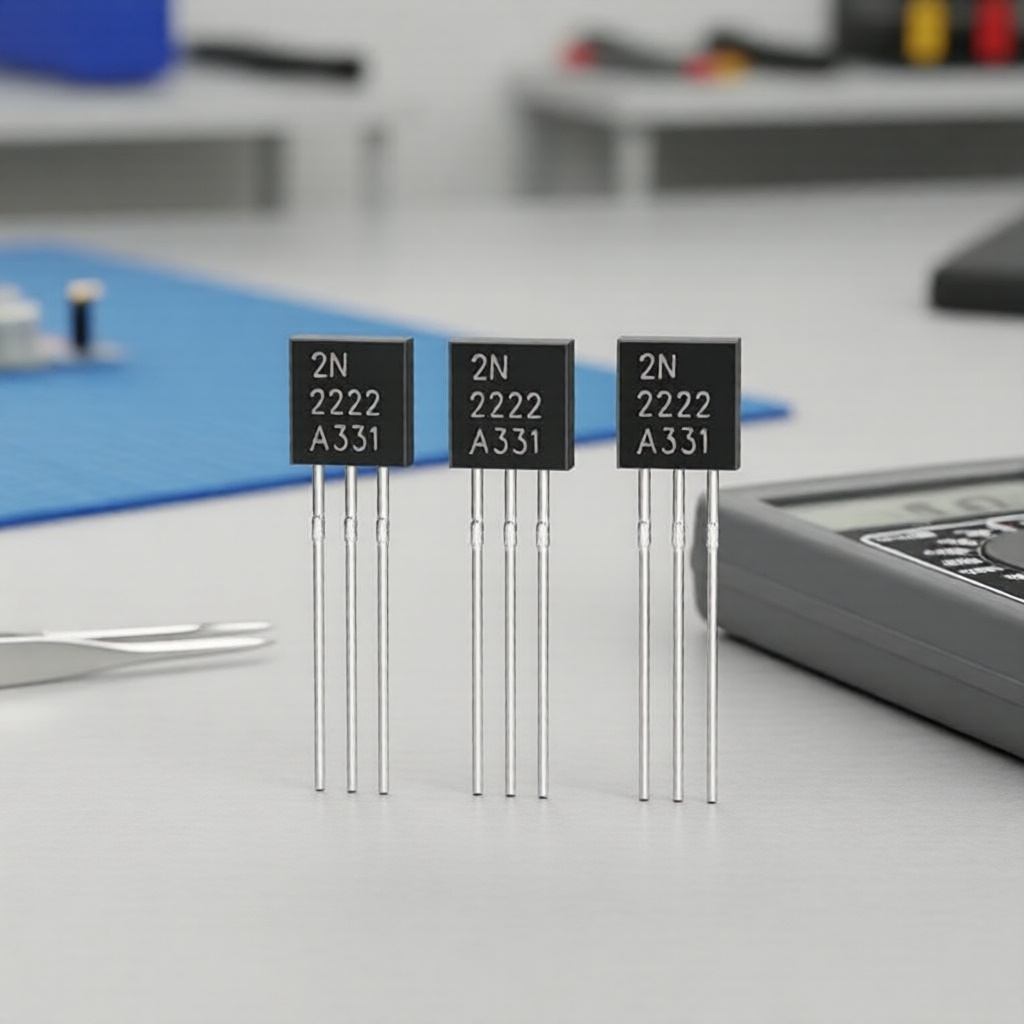 ทรานซิสเตอร์ NPN 2N2222 2N2222A TO-92 แพ็ค 200 ชิ้น 60V 800mA สําหรับใช้งานขยายเสียง