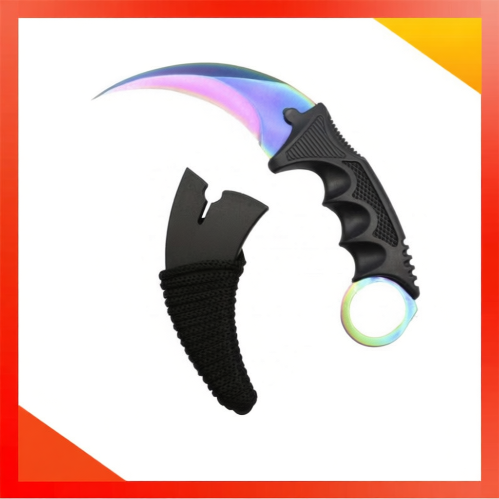 New Alitech Karambit Knife มีดเดินป่า พกพา