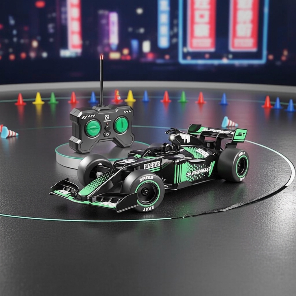 รถ RC สเปรย์ F1 รุ่นรถแข่งฟอร์มูล่าระดับสูง ของเล่นรถบังคับระยะไกลสําหรับเด็กผู้ชายในวันเกิด