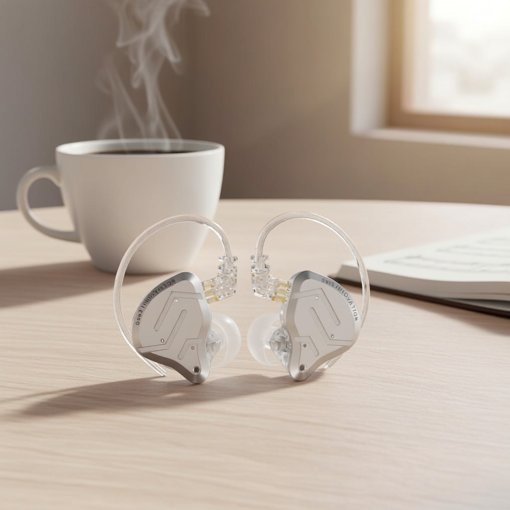 KZ ZSN Pro 2 หูฟังอินเอียร์ไฮบริดโลหะ 1BA+1DD หูฟังแบบมีสายตัดเสียงรบกวนสําหรับคนรักเสียงและนักดนตรี