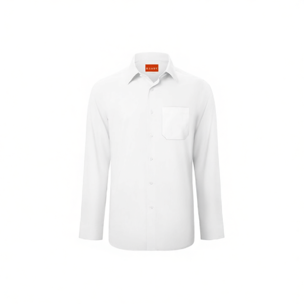 GQ Easy Long Sleeve Shirt เสื้อเชิ้ตแขนยาว สีขาว