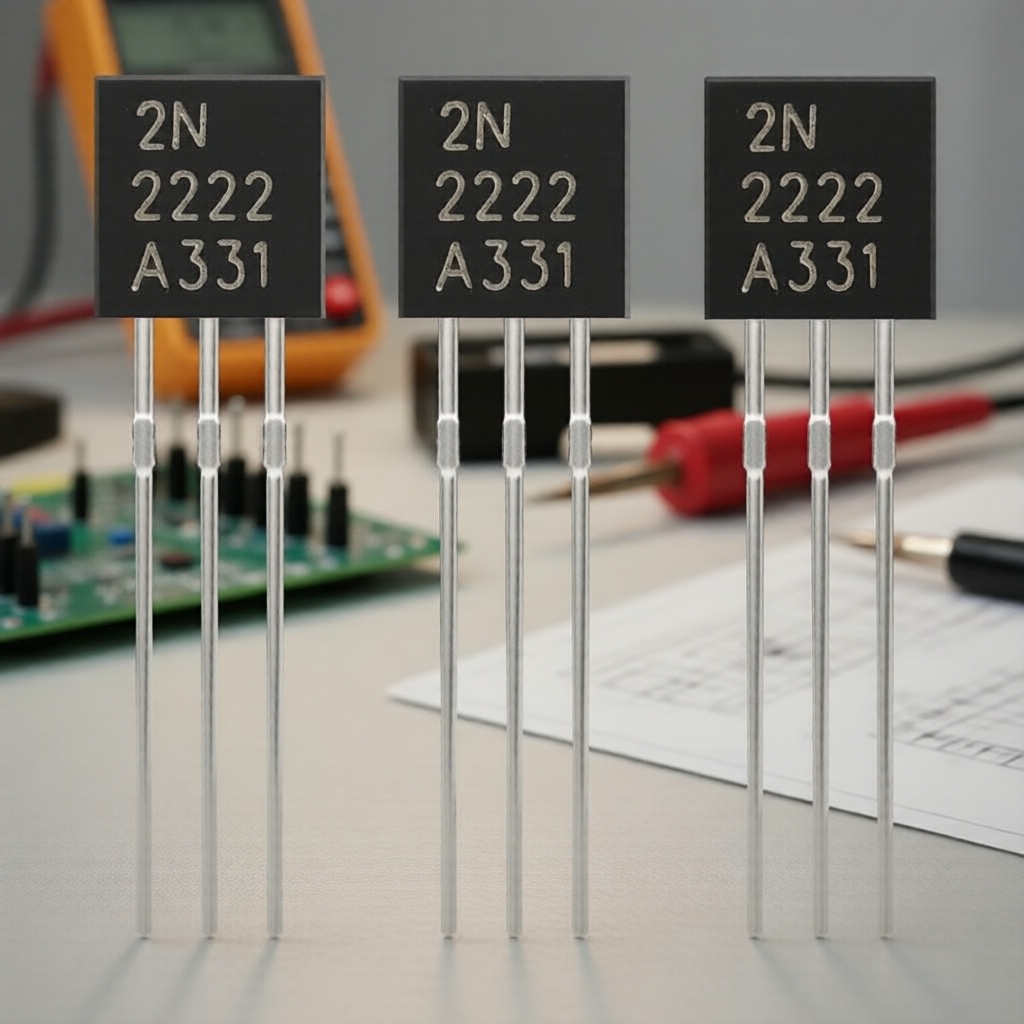 ทรานซิสเตอร์ NPN 2N2222A 2N2222 แบบ TO-92 60V 800mA จํานวน 100-200 ชิ้น