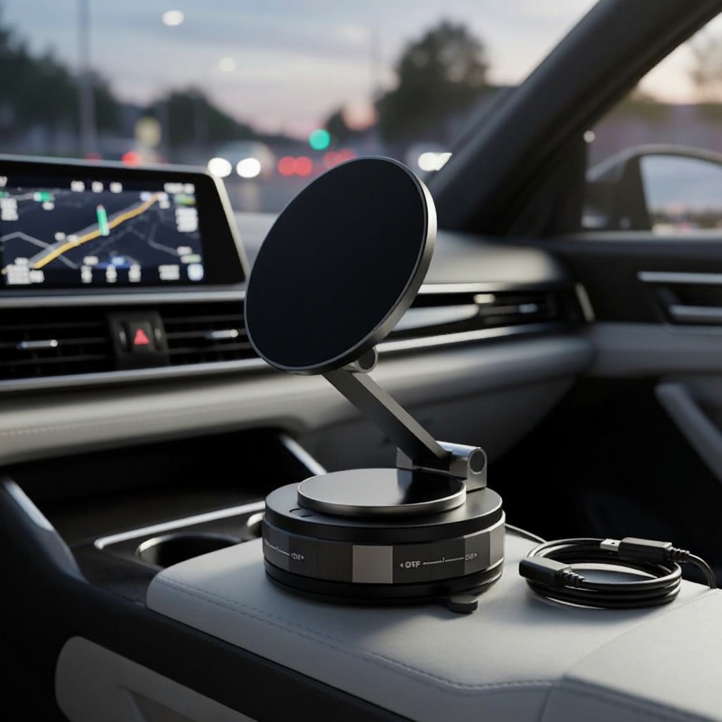 Lifestyle-ขายดีท้องถิ่น-EYD VP05 ที่วางโทรศัพท์ในรถยนต์ I หมุนได้ 360° I แม่เหล็ก I ที่วางโทรศัพท์ใน