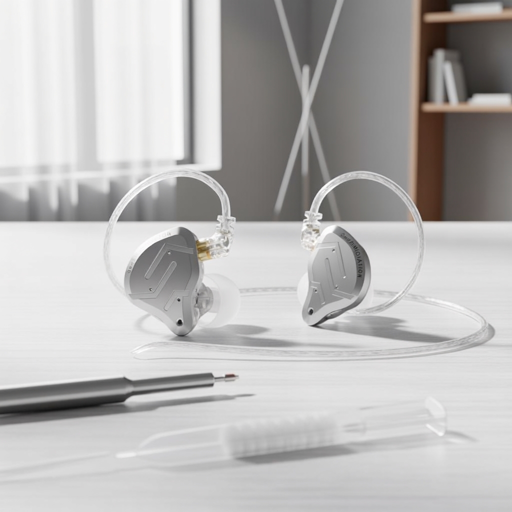 หูฟังอินเอียร์โลหะ KZ ZSN Pro 2 1BA+1DD ไฮบริดเทคโนโลยี เบสแน่น เสียงชัด ตัดเสียงรบกวนแบบสาย สําหรับ