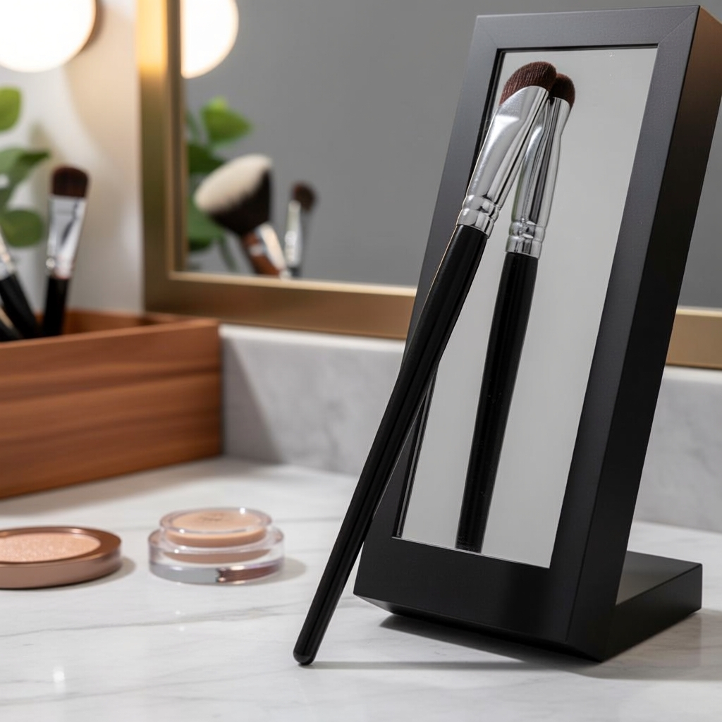 แปรงผมม้า Sickle สําหรับลงเงาจมูกแต่งหน้า