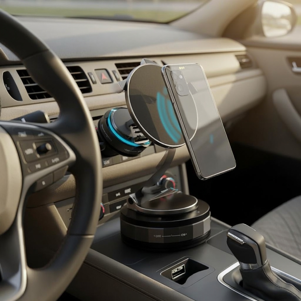 Lifestyle-ยอดนิยมในท้องถิ่น-EYD VP05 ขาตั้งโทรศัพท์ในรถยนต์ I หมุนได้ 360° I แม่เหล็ก I ขาตั้งโทรศัพ