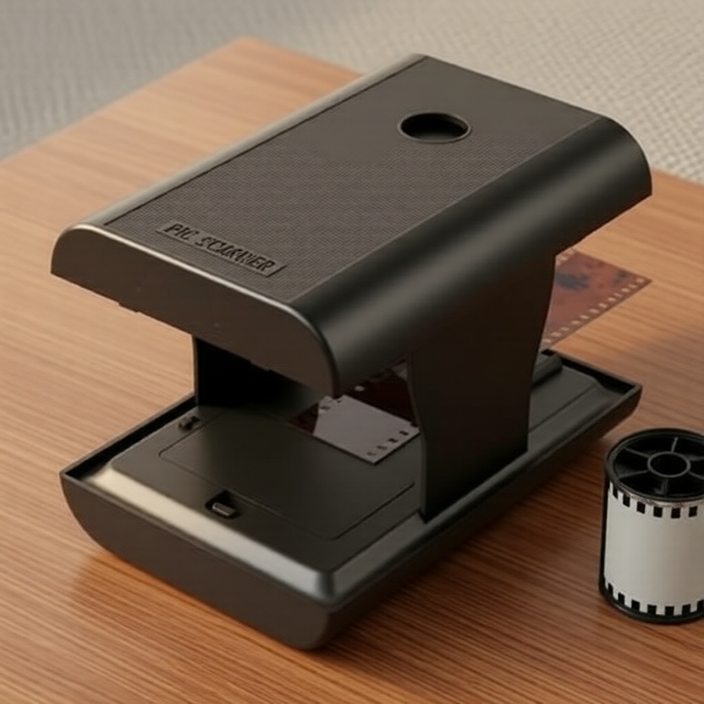 เครื่องสแกนฟิล์ม TON169 Film Scanner สําหรับฟิล์มเนกาทีฟขาวดําและฟิล์มสี ขนาด 35 มม. จาก Tonivent