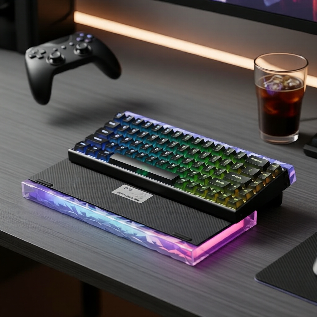 คีย์บอร์ดกลไกสําหรับเล่นเกม AULA HERO 68HE แบบมีสาย ขนาด 68 ปุ่ม ไฟ RGB ปรับแต่งได้ สําหรับแล็ปท็อป/