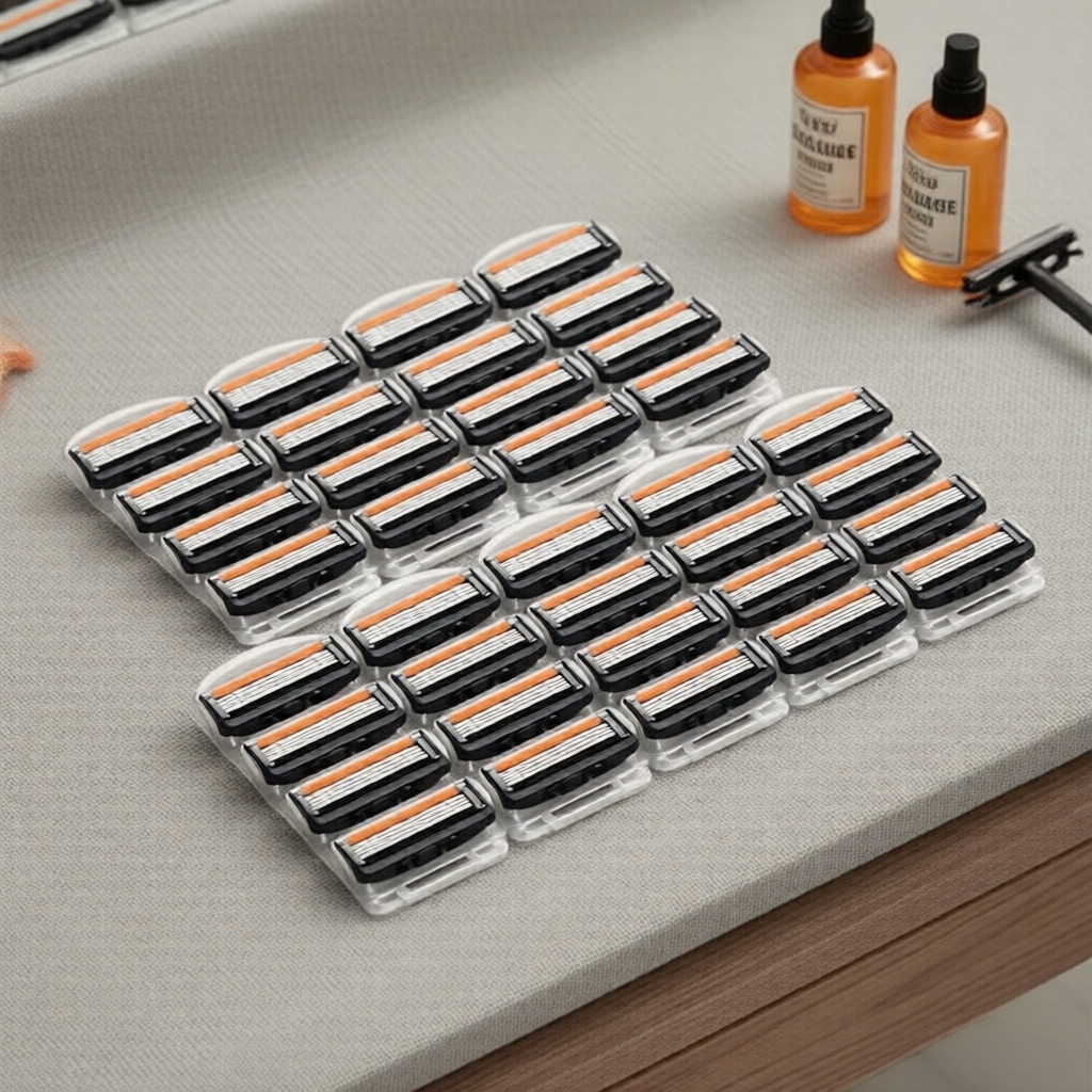 ใบมีดโกนสแตนเลสสตีล 36 ชิ้น สําหรับ Gillette Fusion 5 Proglide Proshield