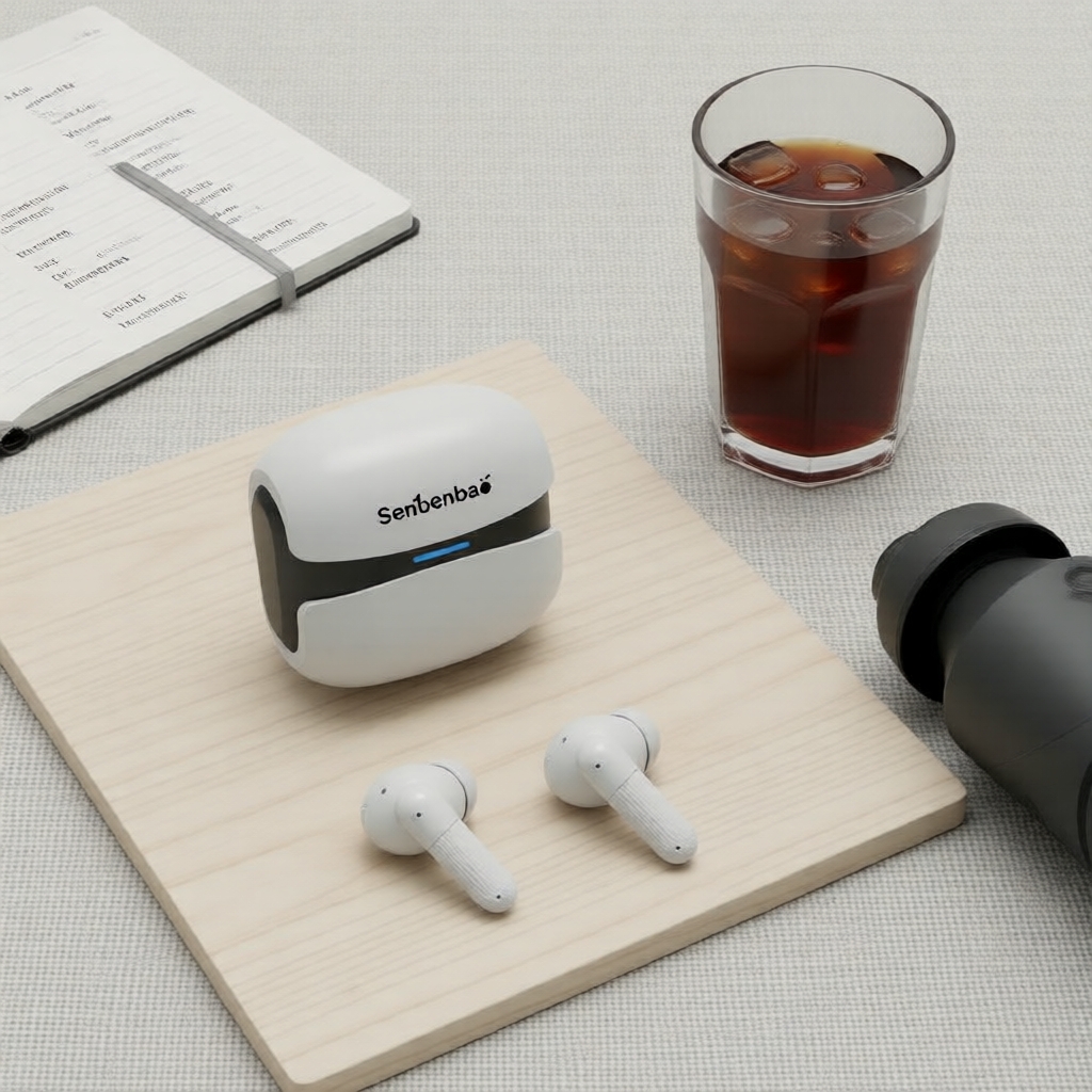 หูฟังบลูทูธ SenBenBao SH-99 Pro ไร้สายแบบ In-Ear มีไมโครโฟน หูฟังไร้สายแบบ TWS