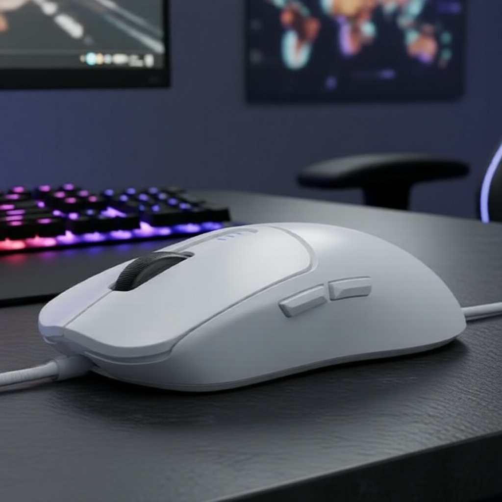 เมาส์เกมมิ่ง AULA SC580X โหมดไร้สายสามแบบ, 12000DPI, แบตเตอรี่ชาร์จได้, ปุ่มโปรแกรมได้ สําหรับพีซี/แ