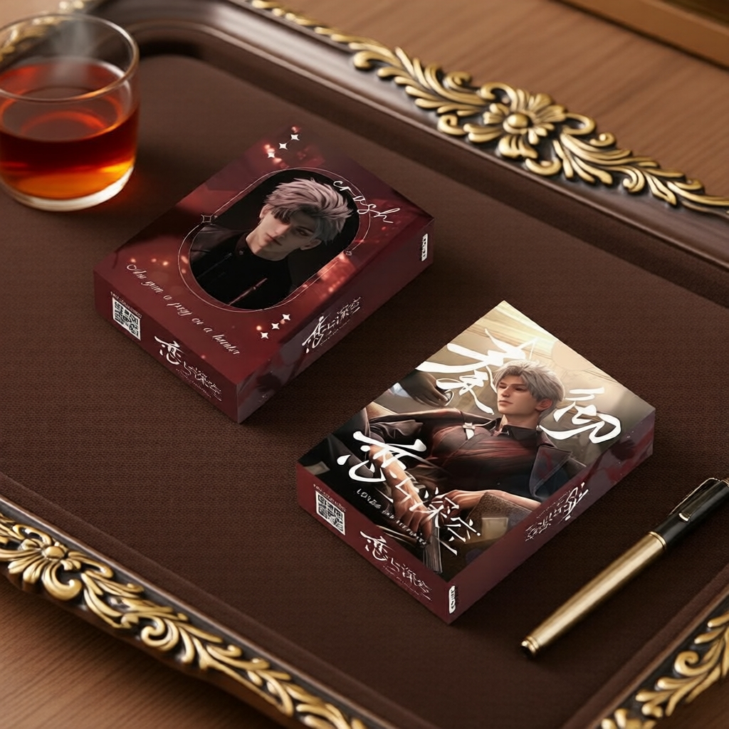 ชุดโฟโต้การ์ด 55 ใบธีม Qin Che Game – ของสะสมและของขวัญสําหรับแฟน Love & Deepspace