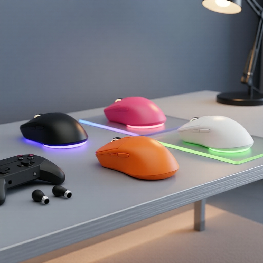 เมาส์เกมมิ่งไร้สาย M348 2.4G/BT5.0 – เซนเซอร์ 6400 DPI, ปุ่มตั้งค่าได้ 6 ปุ่ม, ชาร์จไฟได้, ใช้ได้กับ