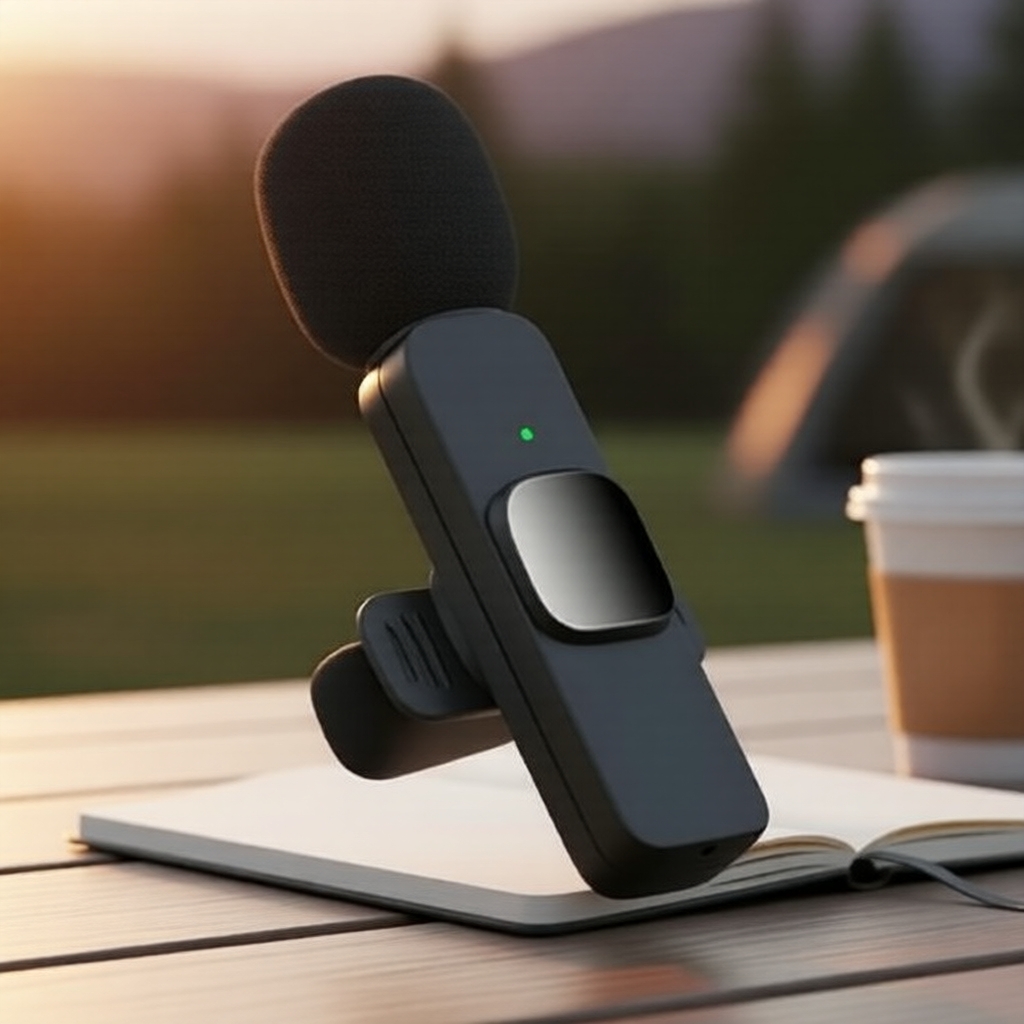 Klive ไมโครโฟนไร้สายสําหรับเล่นเกมและสตรีมมิ่งรุ่น Elite Lapel Mic K9 Studio USB-C