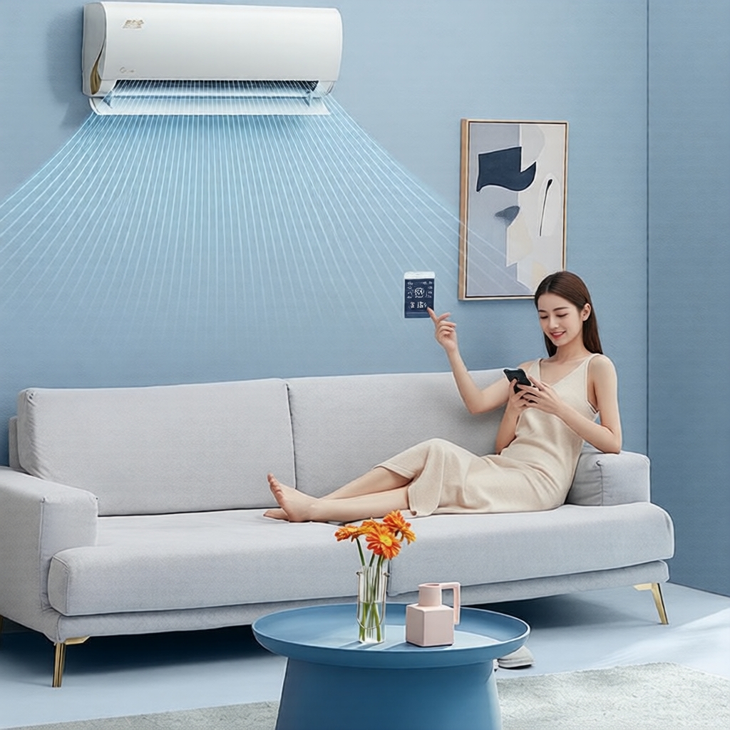 แอปรีโมทอัจฉริยะ IR ของ Xiaomi ควบคุมผ่านแอปและเครื่องปรับอากาศเสียง XiaoAi