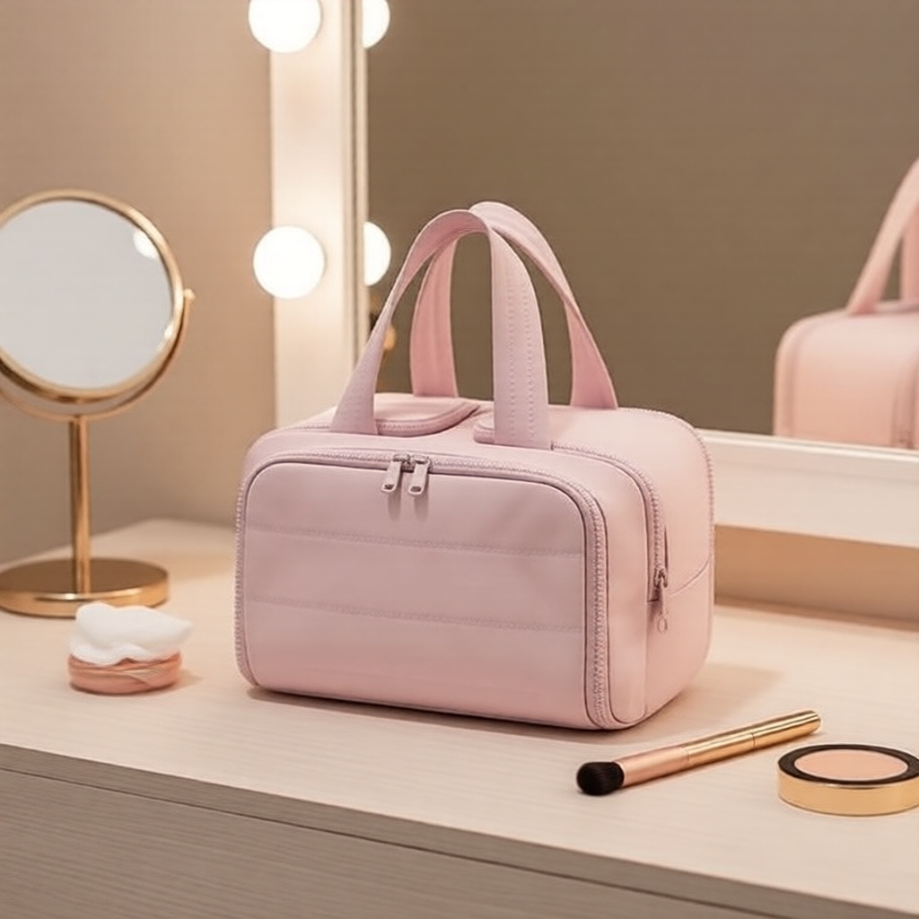 กระเป๋าใส่เครื่องสําอางขนาดใหญ่กันน้ําจาก Bagsmart – กระเป๋าเก็บเครื่องสําอาง