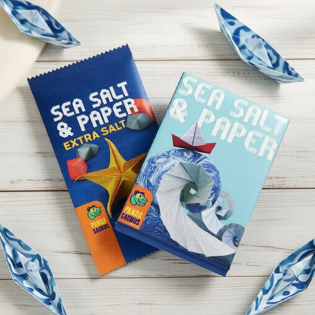 เกมการ์ดกลยุทธ์ปาร์ตี้ครอบครัว Sea Salt and Paper EXTRA SALT - ของขวัญรับปริญญา