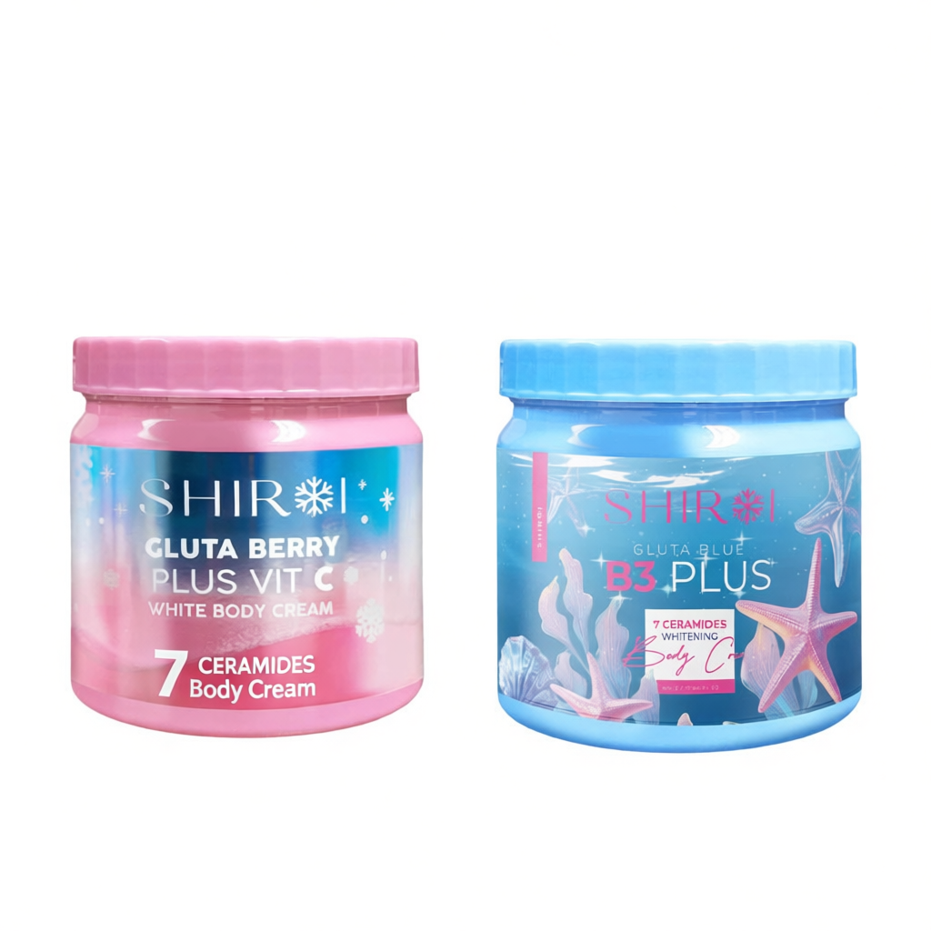 ครีมบำรุงผิว Shiroi gluta berry plus white 500 กรัม