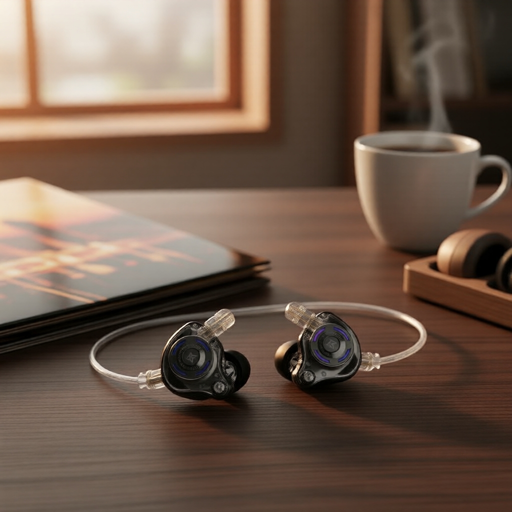 หูฟังเกมมิ่ง KZ Gale Hi-Fi พร้อมไมโครโฟนคู่, EQ Type-C, เบสกว้าง, สวมใส่สบายสําหรับเล่นเกมและฟังเพลง