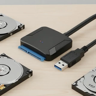 อะแดปเตอร์แปลง USB 3.0 เป็น SATA ฮาร์ดดิสก์ขนาด 3.5 นิ้ว พร้อมไฟเลี้ยง 12V 2A สําหรับ SSD/HDD ขนาด 2.5 นิ้ว