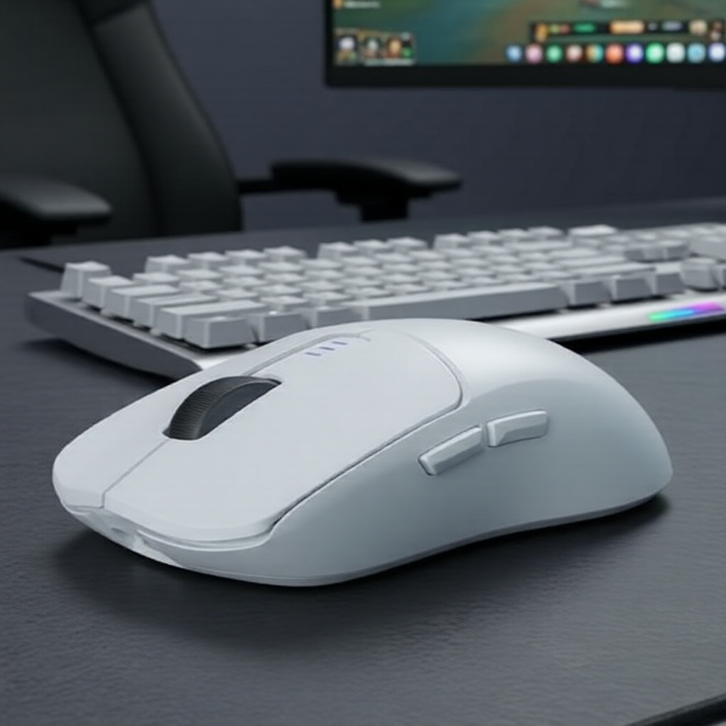 เมาส์เกมมิ่ง AULA SC580X 3 โหมด: 12000DPI, ชาร์จไฟได้, ตั้งโปรแกรมได้, รองรับ PC/Laptop/Mac
