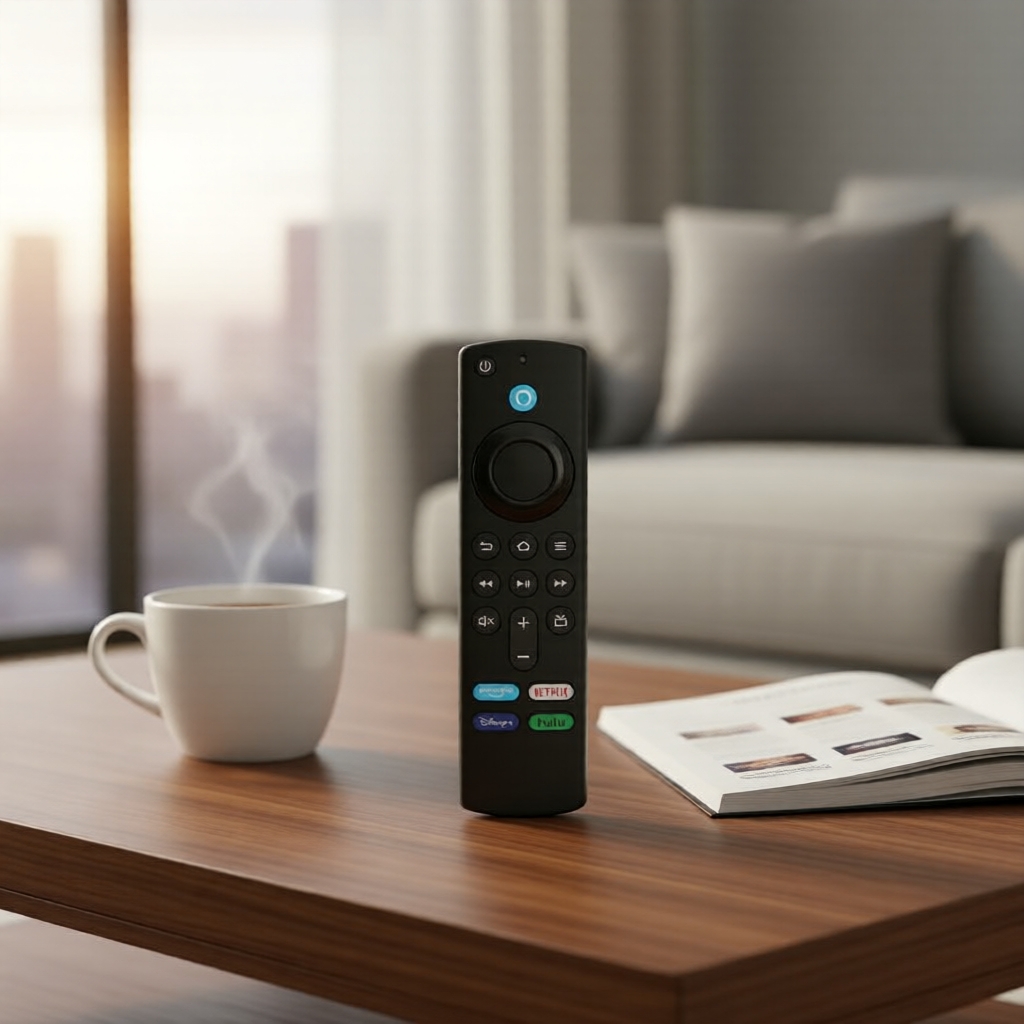 รีโมทเสียงเปลี่ยนแทนสําหรับ Amazon Fire TV Stick 4K พร้อม Alexa