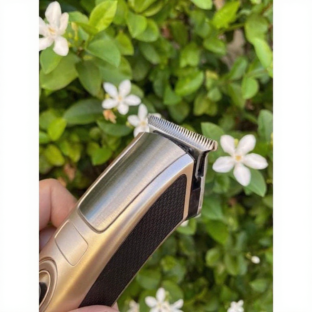 KEMEI KM-5017ปัตตาเลี่ยนกันขอบแบบไร้สาย
