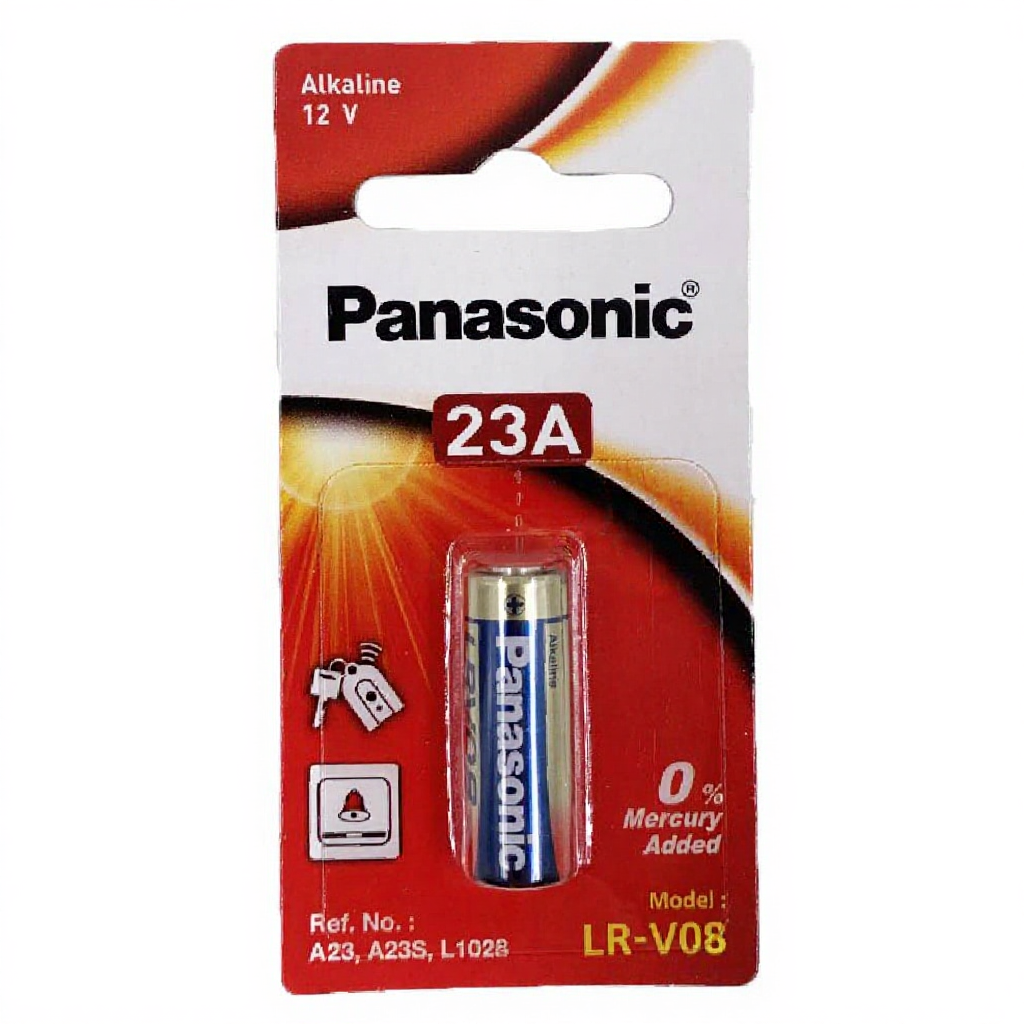 ถ่านอัลคาไลน์ 23A ถ่าน 27A Panasonic 1ก้อน 12V องแท้100%