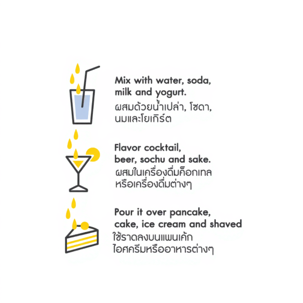 Yuzu House ไซรัปยูซุ