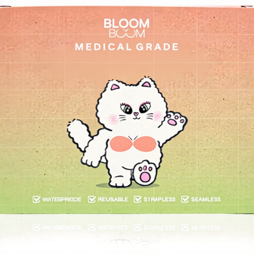 Bloom Boom Silicone Bra  บราปีกนก  ปิดจุก กันน้ำ กันเหงื่อ