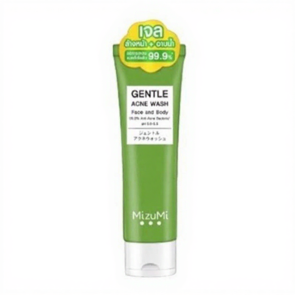 Mizumi Gentle Acne Wash 45 ml เจลล้างหน้าและอาบน้ำ