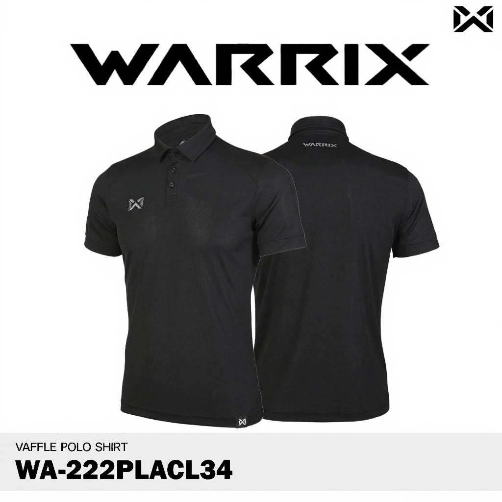 เสื้อโปโล WARRIX VAFFLE รุ่น WA-222PLACL34