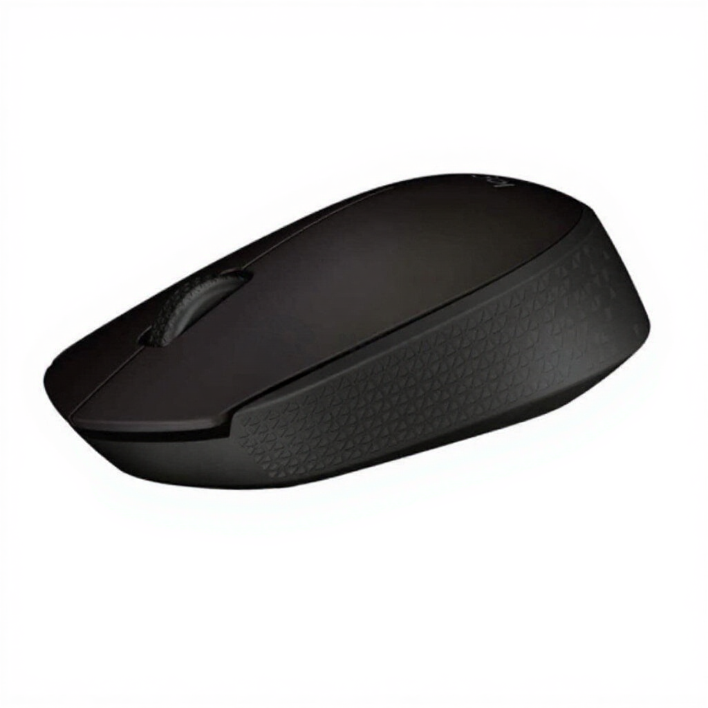 LOGITECH B170 WIRELESS MOUSE, 2.4 GHZ WITH USB NANO RECEIVER - BLACK