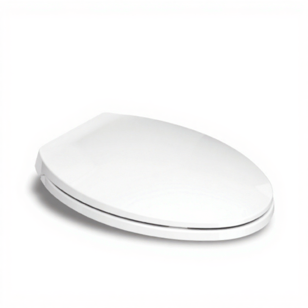 ฝารองนั่งชักโครก AMERICAN STANDARD รุ่น 481000S-WT สีขาว วัสดุพลาสติก PP แข็งแรง น้ำหนักเบา ติดตั้งง