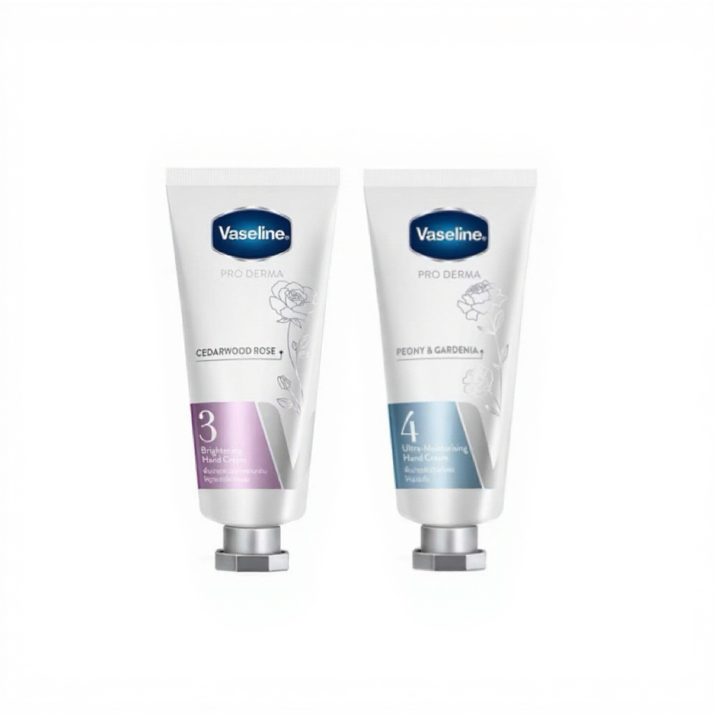 ของแท้ 37 ml Vaseline ครีมทามือ Pro Derma สูตร 3 4