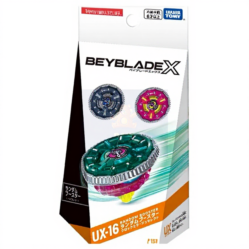 TAKARA TOMY แท้100% Beyblade X UX-16 Random Booster Clock Mirage Select