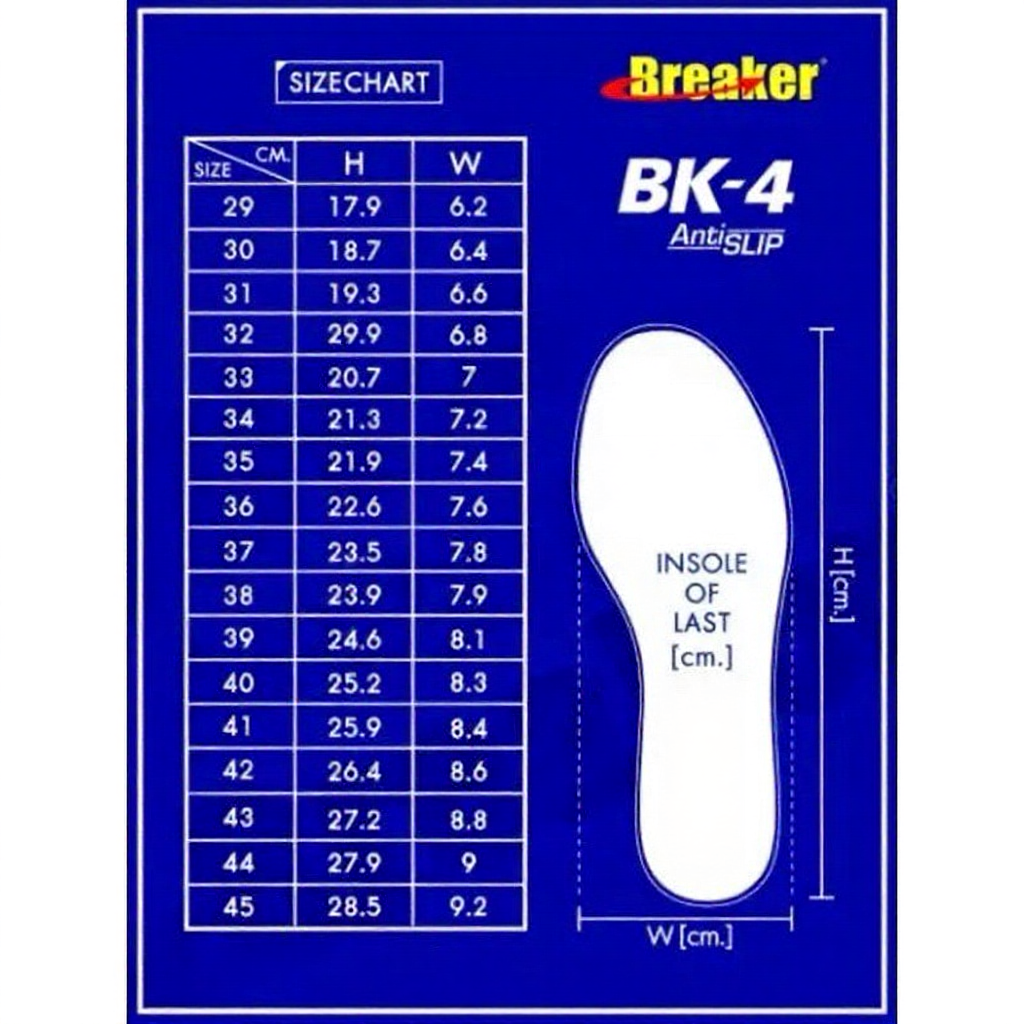 รองเท้าผ้าใบ Breaker BK4